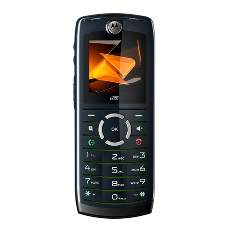Motorola Boost Mobile i290 User manual
