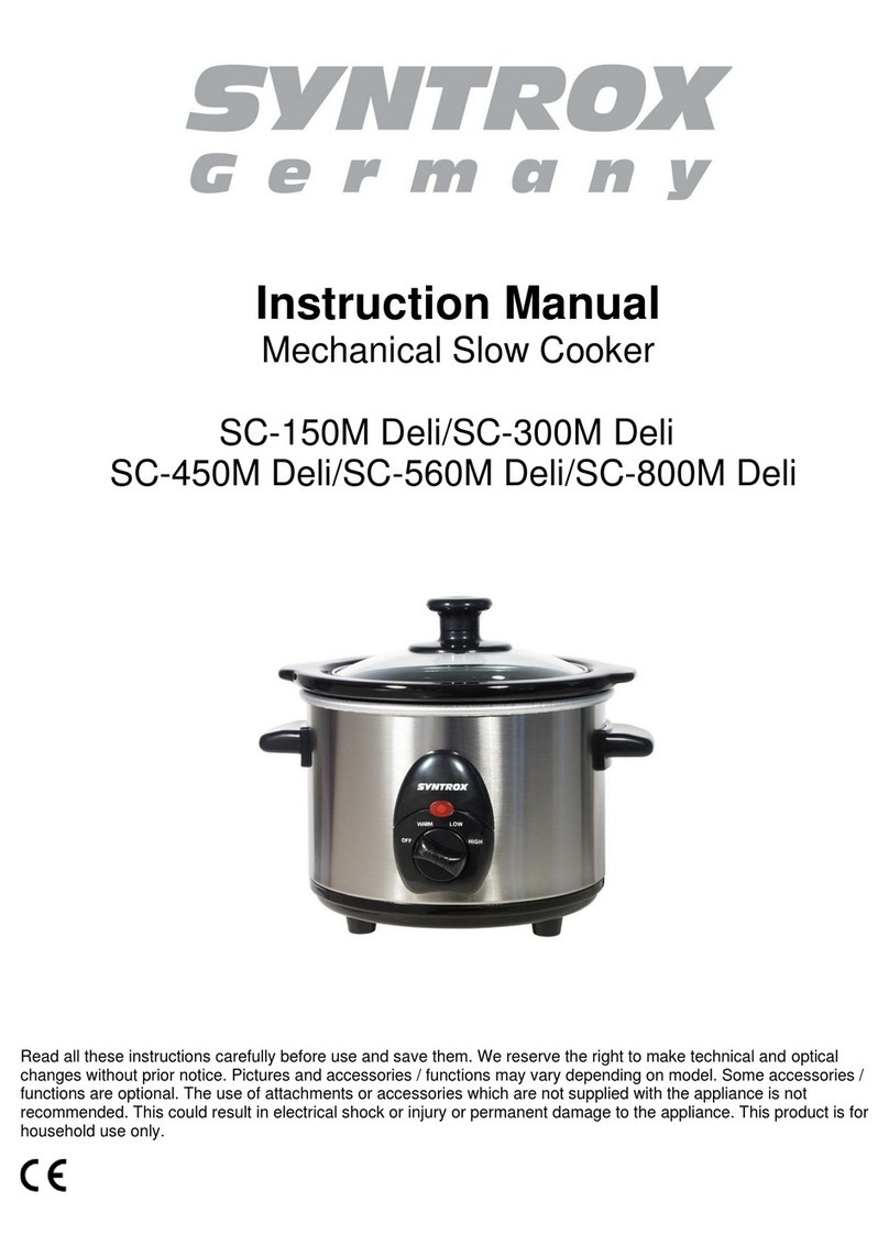 Syntrox SC-150M Deli instruction manual