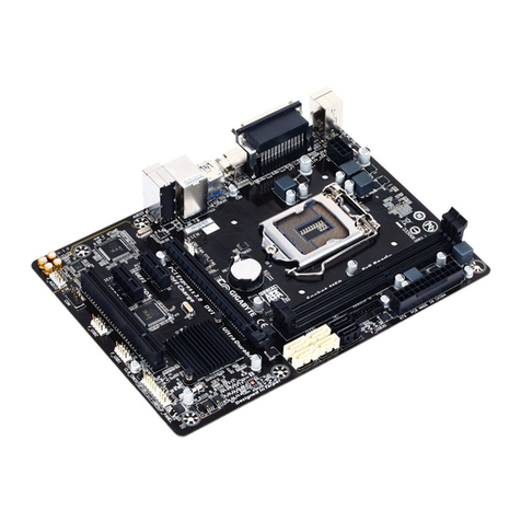 Gigabyte GA-B85M-D3V-A User manual