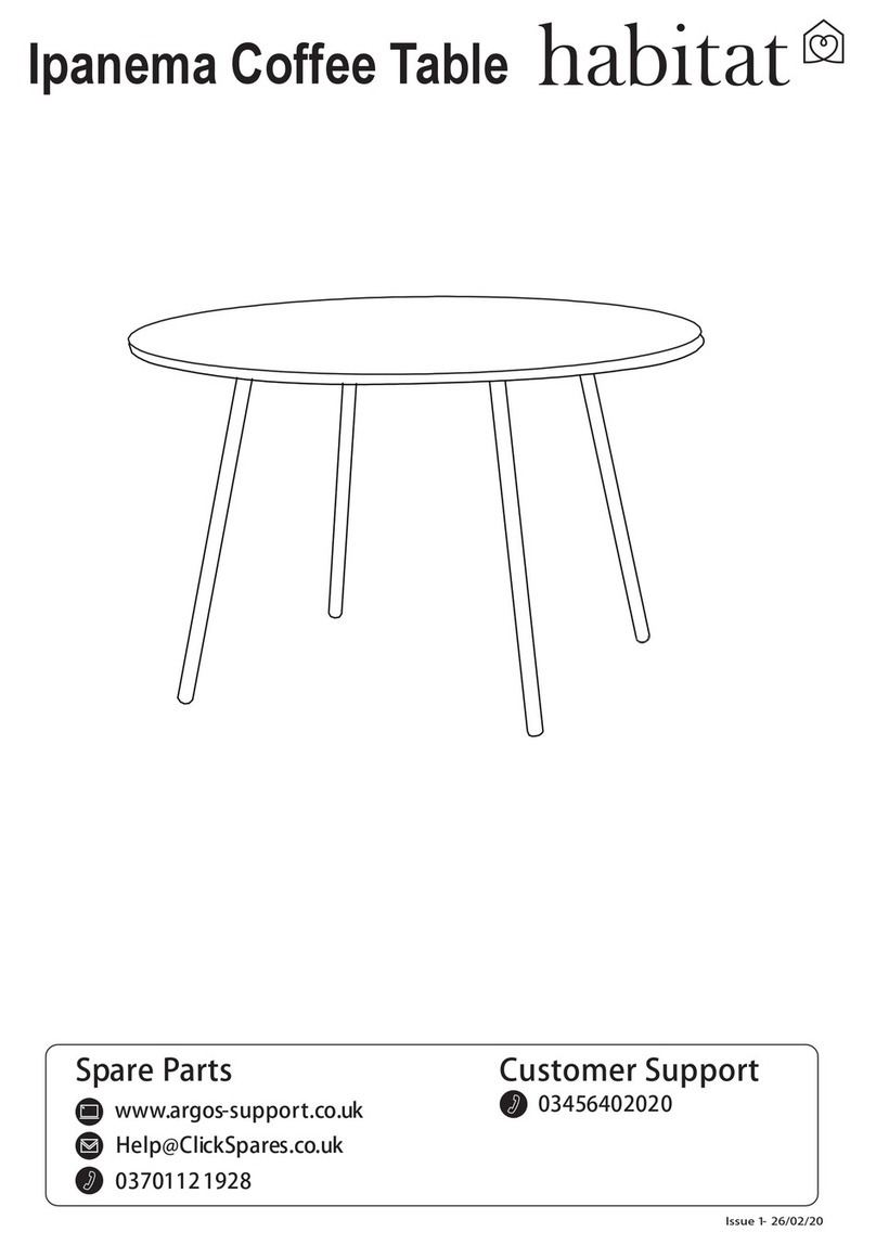 Habitat Ipanema 889/3549 manual