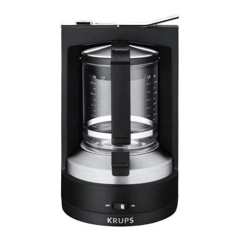 Krups KM468850 User manual