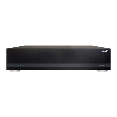 URC HDA-4100 owner's manual