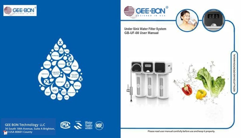 GEE BON GB-UF-08 user manual