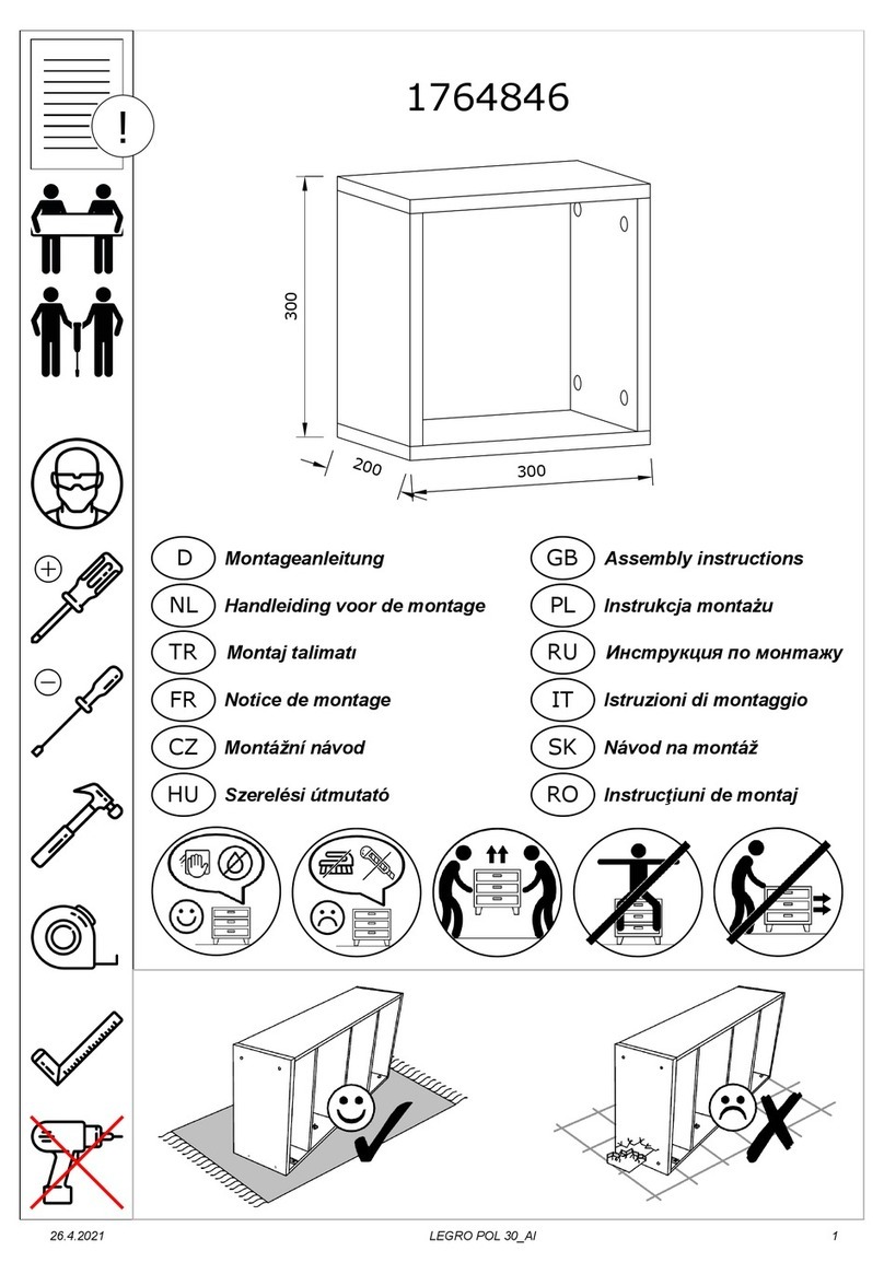 my home Legro 1764846 Assembly instructions my home Legro 1764846 Assembly instructions