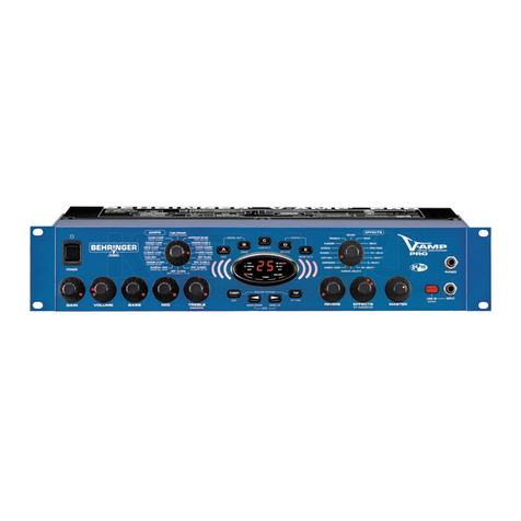 Behringer V-AMPIRE User manual Behringer V-AMPIRE User manual