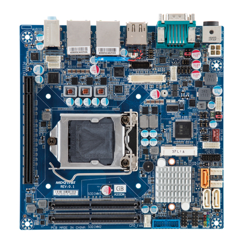 GIGAIPC mITX-Q170A User manual GIGAIPC mITX-Q170A User manual