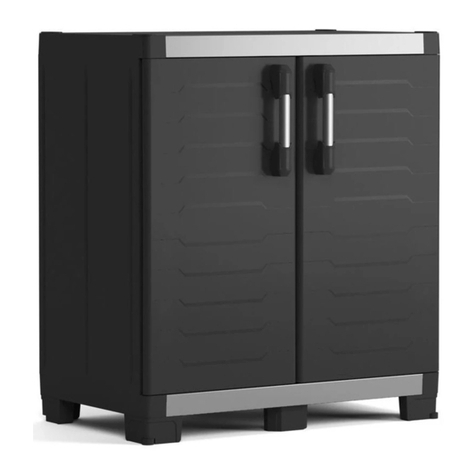 Keter XL GARAGE/BASE CABINET User manual