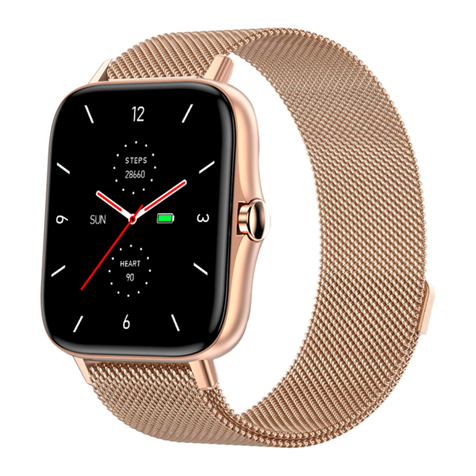 DCU Tecnologic Smartwatch Modern Calls & Sports user manual