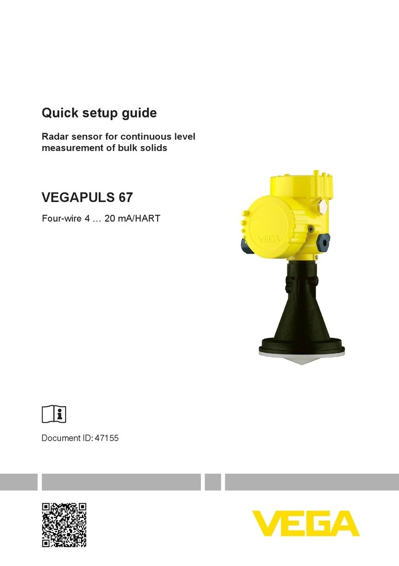 Vega VEGAPULS 67 Quick setup guide