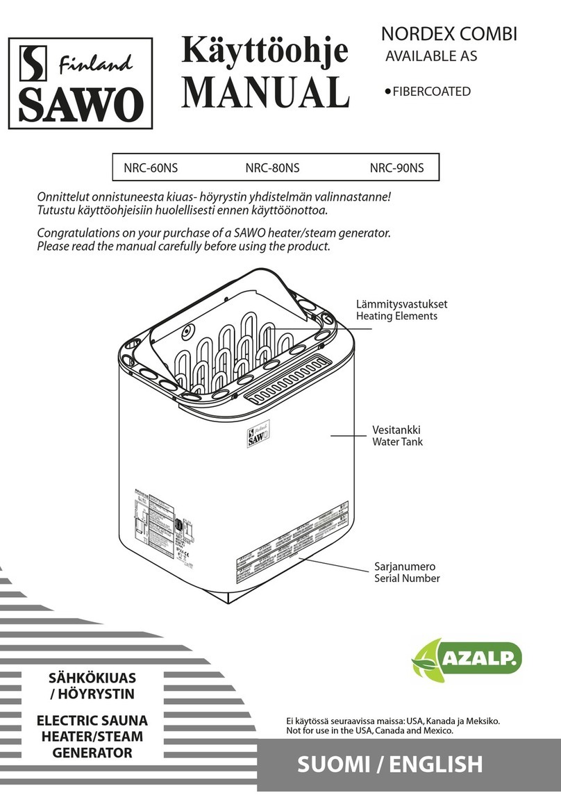 Sawo NORDEX COMBI NRC-80NS manual