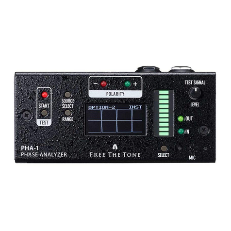Free The Tone PHA-1 owner's manual
