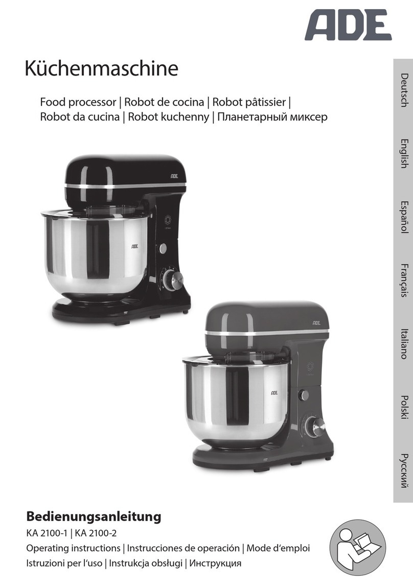 ADE KA 2100-1 User manual