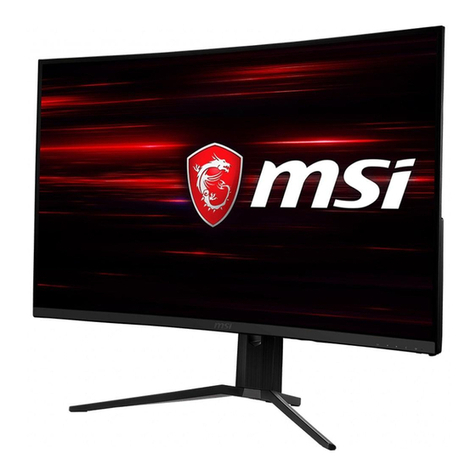MSI Optix MAG321CQR User manual MSI Optix MAG321CQR User manual