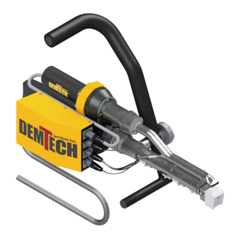 Demtech Pro-X 600-0100/A Pro-X 600-0100/PRT/A User manual
