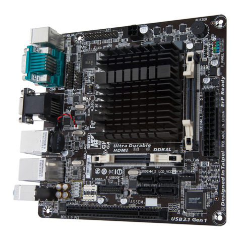 Gigabyte GA-J3455N-D3H User manual