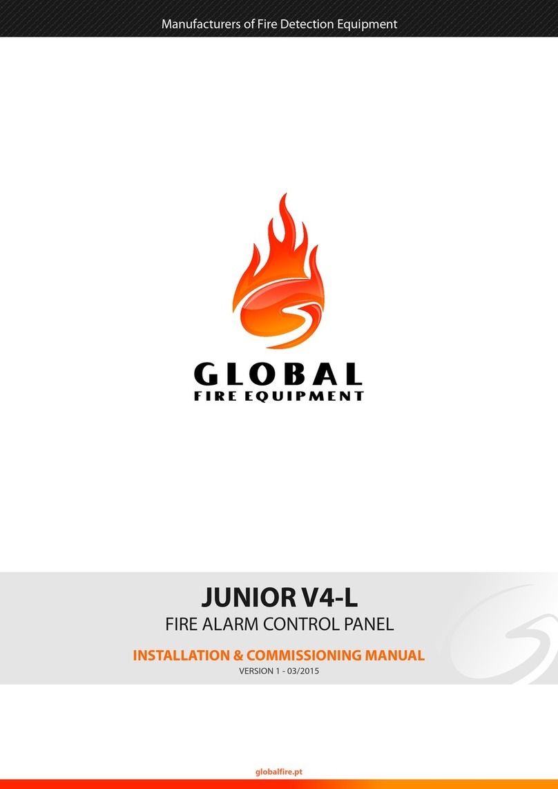 Global JUNIOR V4-L Installation & commissioning manual