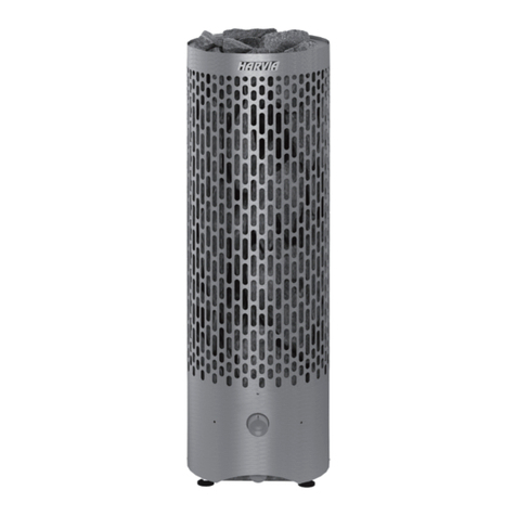 Harvia PP70E Instructions for installation and use