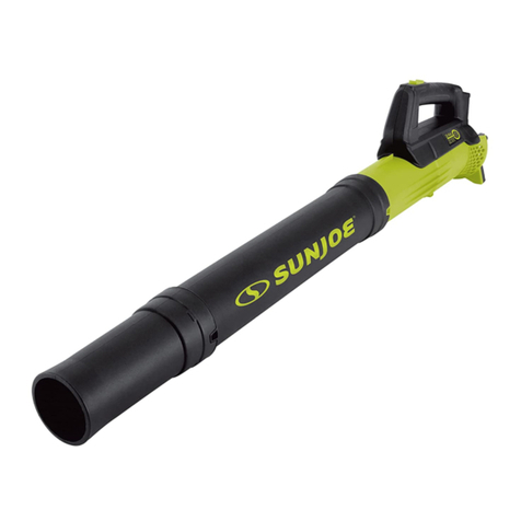 SNOWJOE SUNJOE 24V-TB-LTE User manual