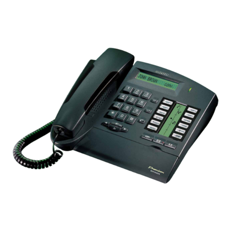 Alcatel Premium Reflexes OmniPCX 4400 User manual