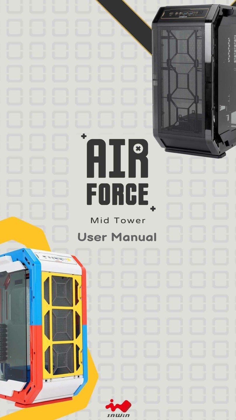 InWin AIRFORCE User manual