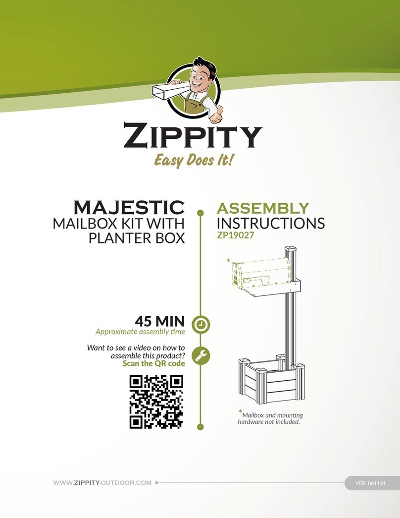 Zippity MAJESTIC Assembly instructions