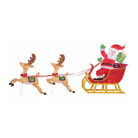 Home Accents Holiday TY619-2014 Assembly instructions