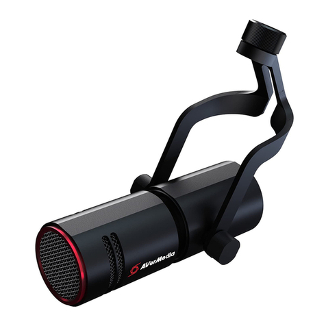 Avermedia Live Streamer MIC 330 User manual Avermedia Live Streamer MIC 330 User manual