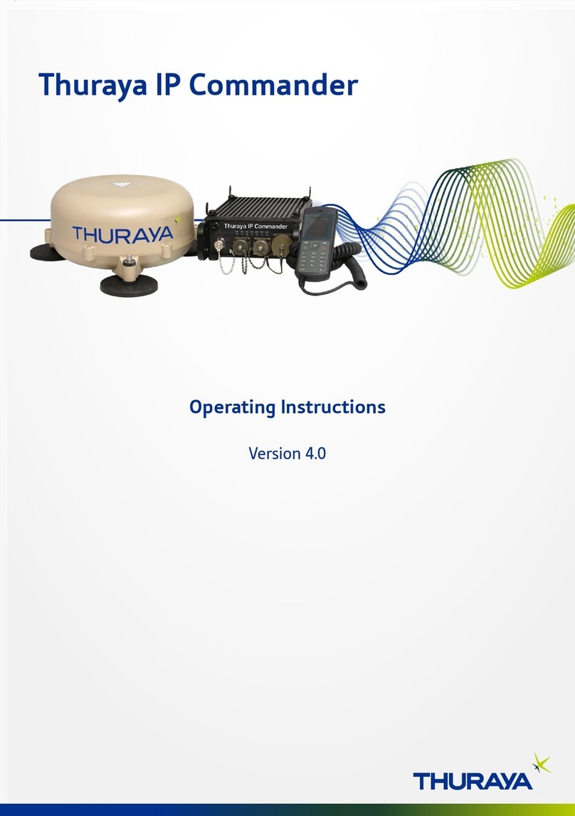 SRT Thuraya operating instructions