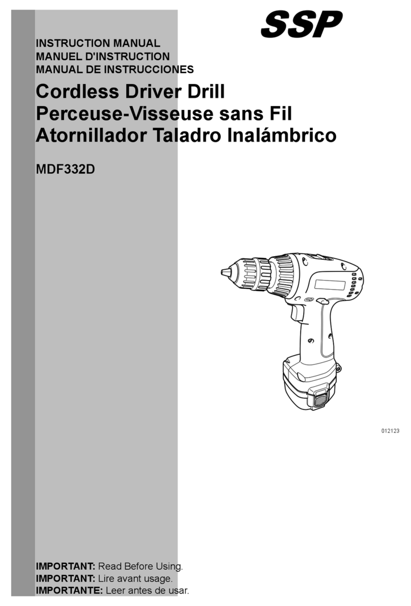 Makita SSP MDF332D instruction manual