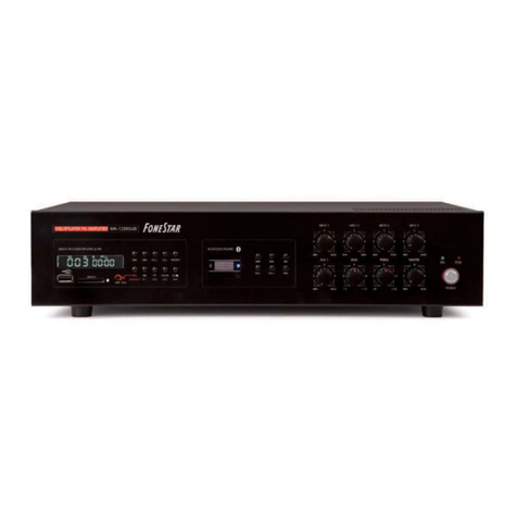 FONESTAR MA-65RGUB User manual