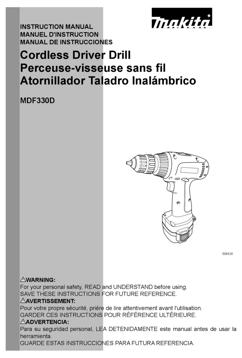 Makita MDF330D instruction manual