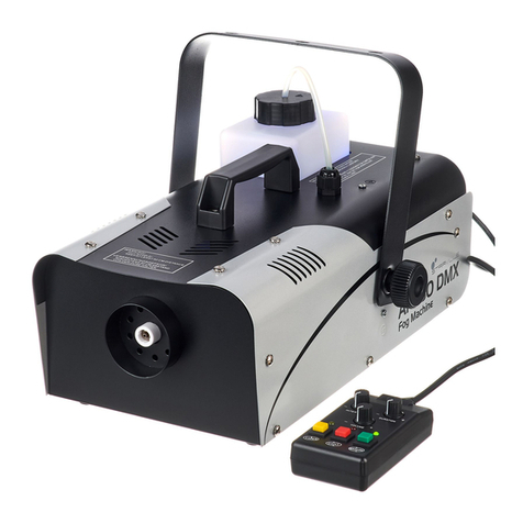 thomann Stairville AF-150 DMX User manual