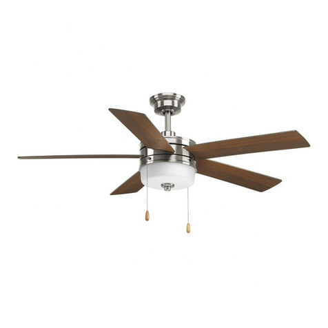Progress Lighting AirPro Verada P2558 User manual Progress Lighting AirPro Verada P2558 User manual