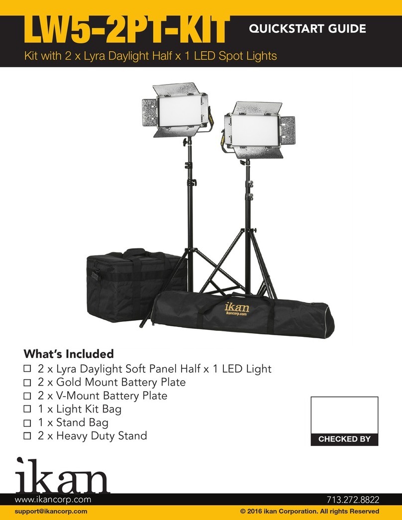 Ikan LW5-2PT-KIT quick start guide