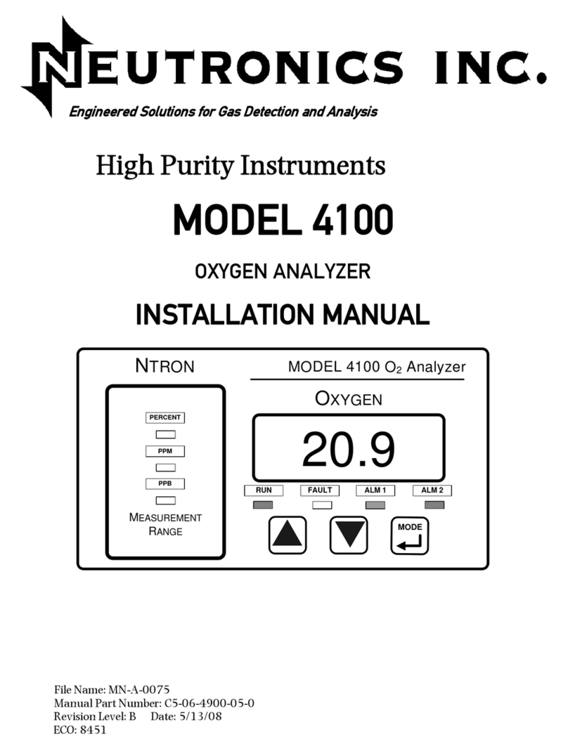 Neutronics 4100 installation manual