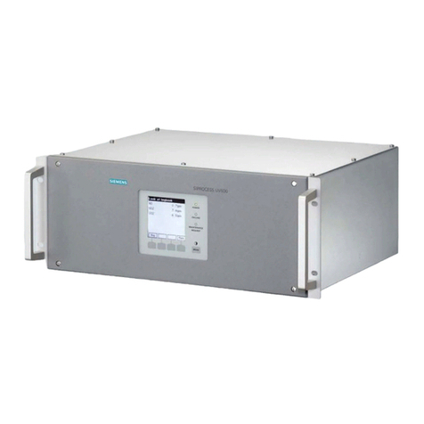 Siemens SIPROCESS UV600 User manual