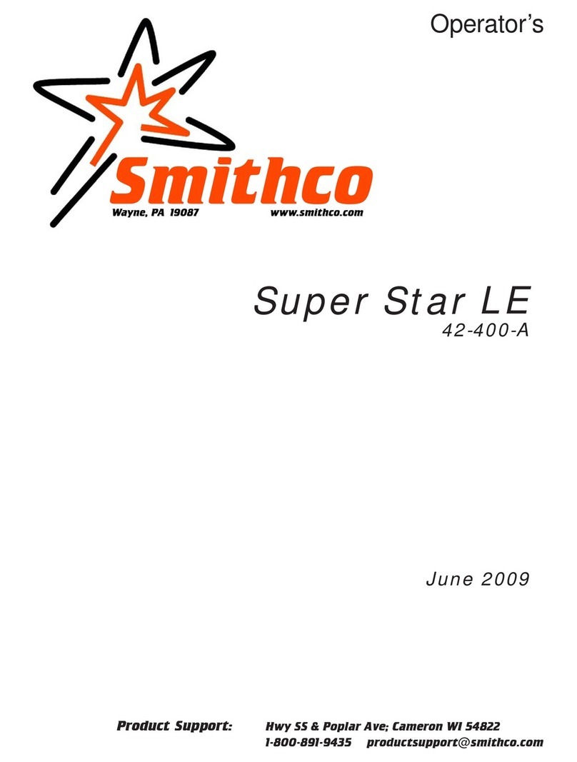 Smithco Super Star LE User manual Smithco Super Star LE User manual