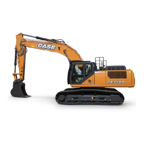 CNH CASE CONSTRUCTION CX350D Service manual