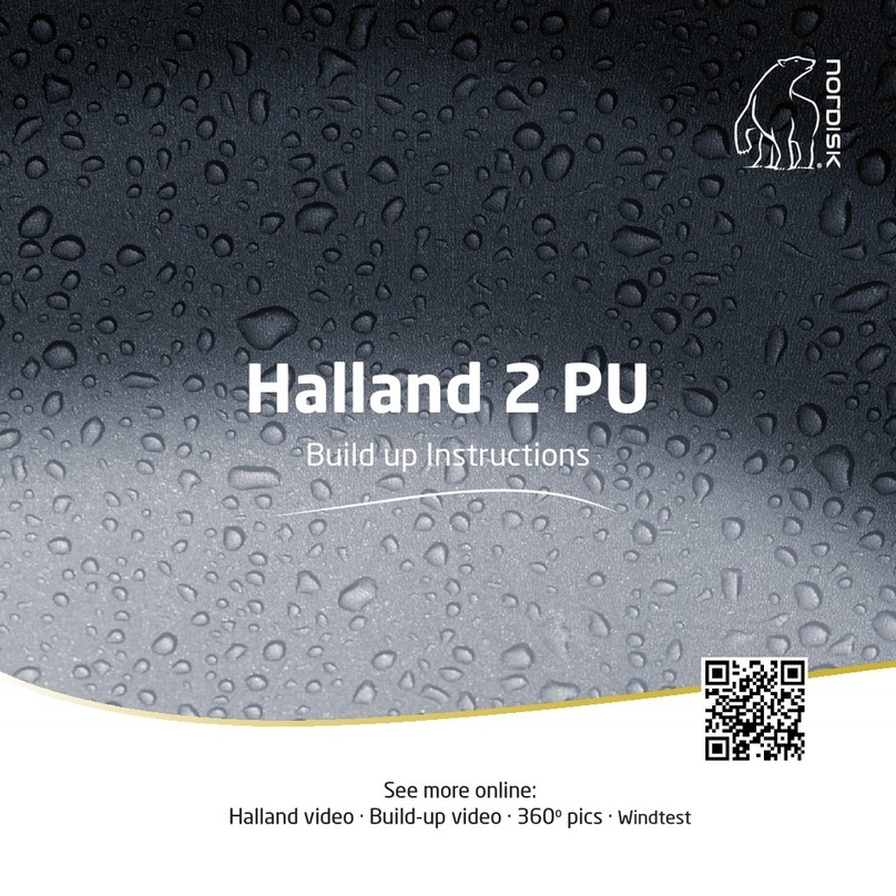 Nordisk Halland 2 PU Build-up instructions