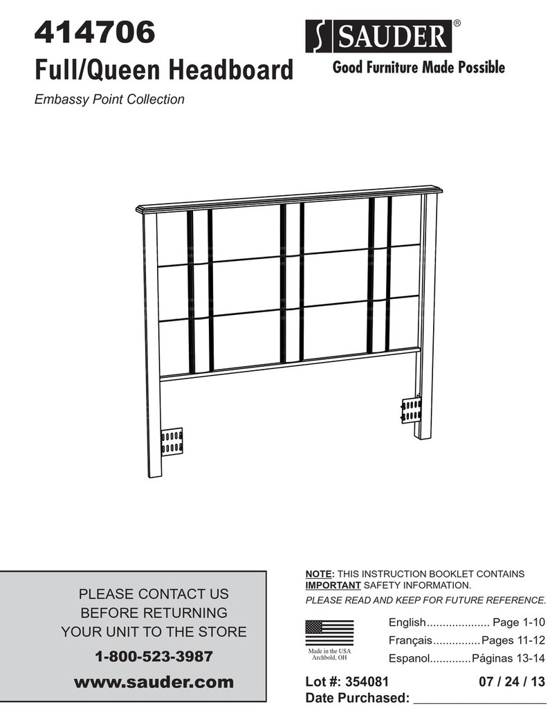 Sauder Embassy Point 414706 User manual