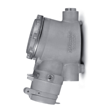 Appleton FSQC 30 A Installation & maintenance instructions