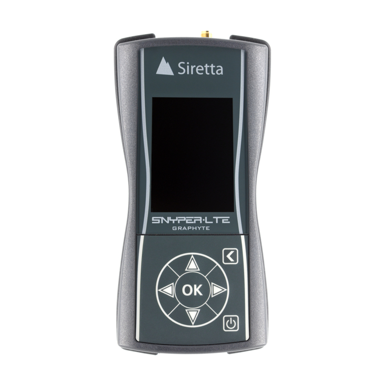 SIRETTA SNYPER-LTE graphyte User manual