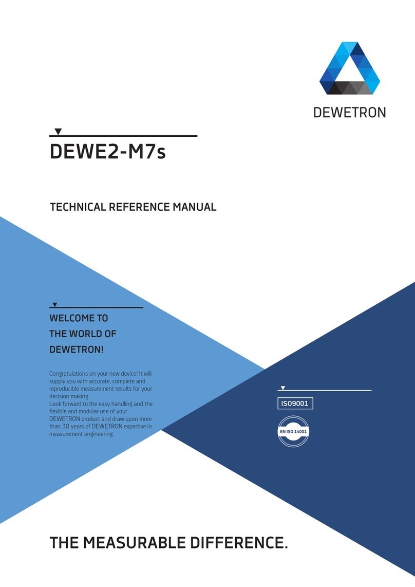 Dewetron DEWE2-M7s Technical reference manual