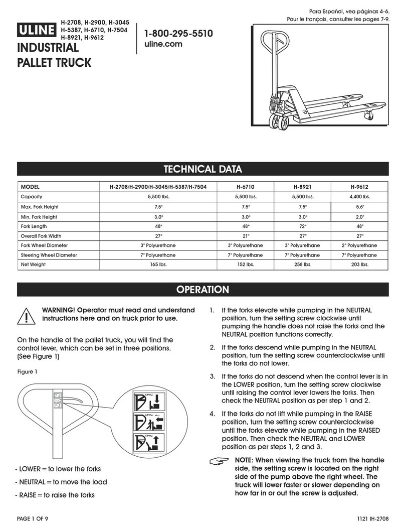 U-Line H-8921 manual
