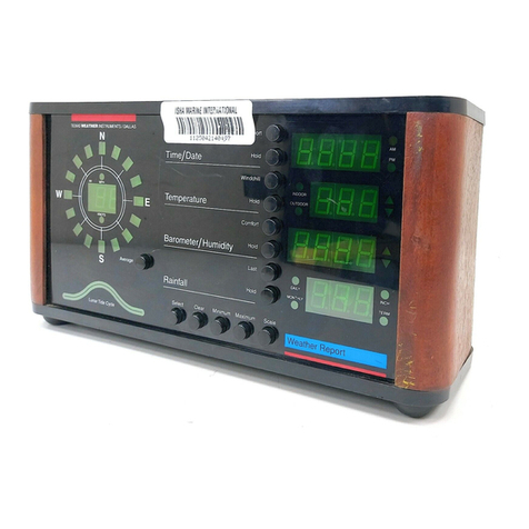 Texas Instruments Weather Report Logger WRL-25 manual Texas Instruments Weather Report Logger WRL-25 manual
