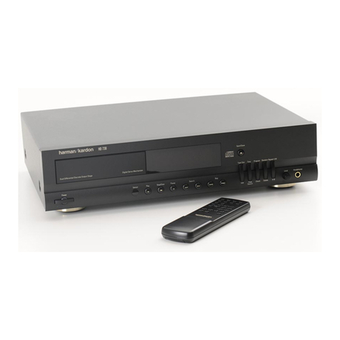 Harman Kardon HD730 User manual Harman Kardon HD730 User manual
