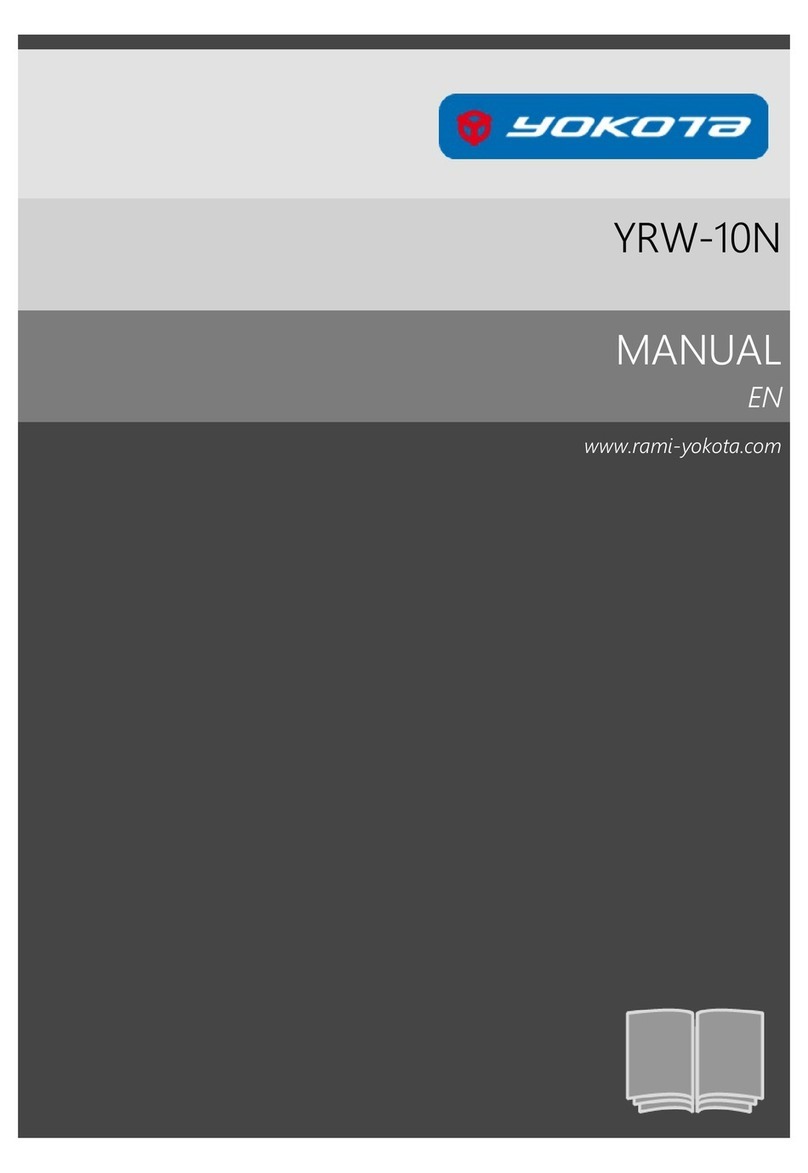 Yokota YRW-10N User manual