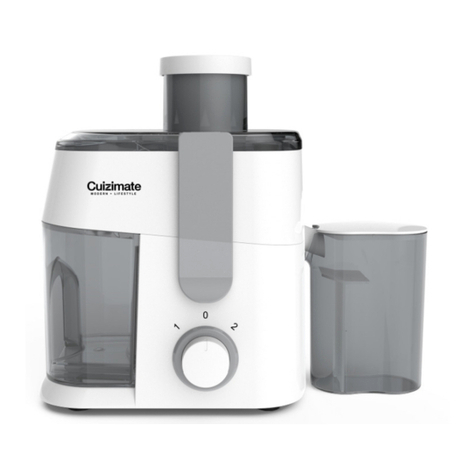 Cuizimate RBSJUICER300W GY instruction manual