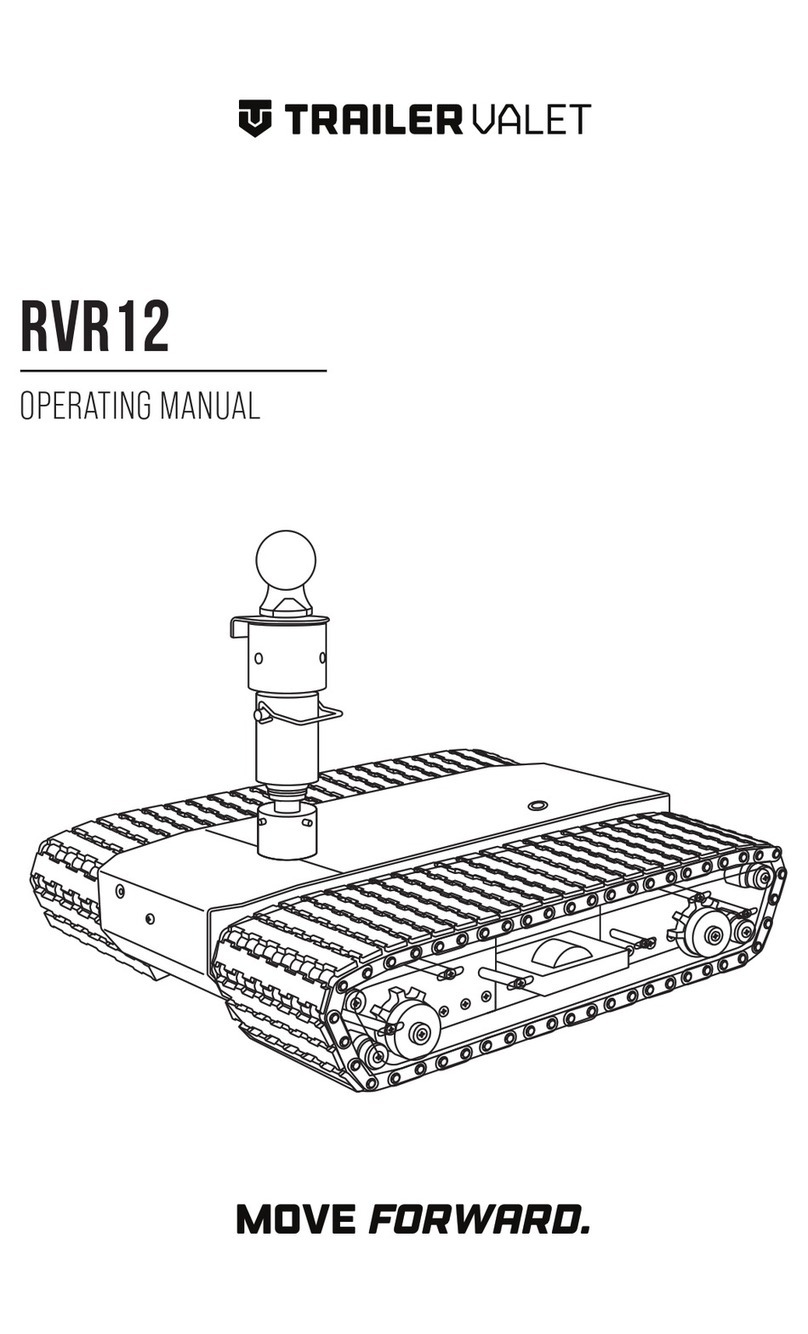 Trailer Valet RVR12 operating manual