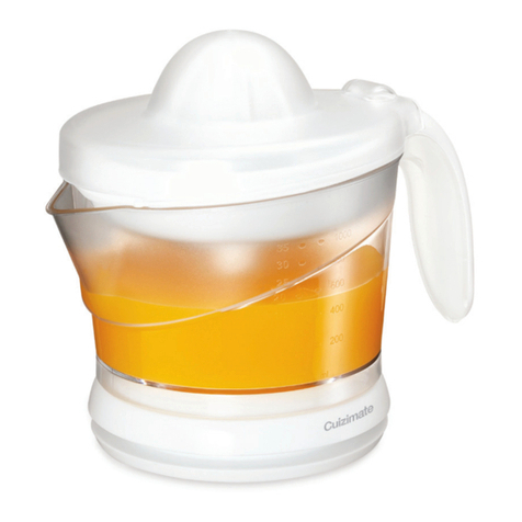 Cuizimate RBSJUICERWH instruction manual